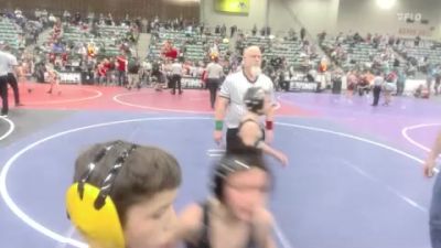 65 lbs Quarterfinal - Bryson Fryman, All-Phase WC vs Landyn Stills, Gold Rush Elko