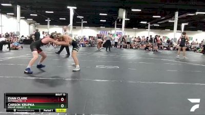 120 lbs Round 5 (6 Team) - Evan Clark, Outsiders WC vs Carson Krupka, Grease Monkey`s