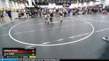 119 lbs Champ. Round 1 - Ayva Perez, OK vs Camille Schult, IA