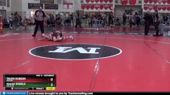 110 lbs Cons. Semi - Talen Kubesh, ROCORI vs Isaiah Engels, MN Elite