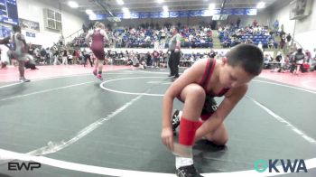 110 lbs Rr Rnd 2 - Kenan Berry, Grove Takedown Club vs Riley Robb, IRONMEN Wrestling Club