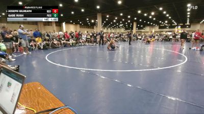165 lbs Round 3 (6 Team) - Gabe Rush, Powerhouse vs Joseph Gilreath, North DeSoto Red