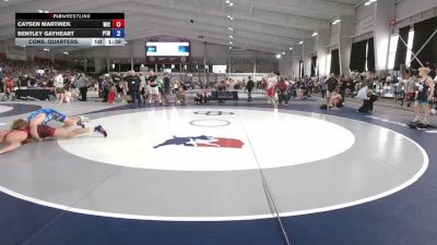 175 lbs Cons. Quarters - Caysen Martinek, Weigh-In Club vs Bentley Gayheart, Phillips Trained Wrestling