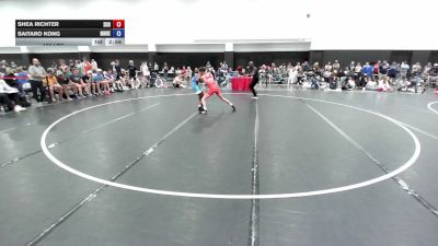 126 lbs Shea Richter, South Dakota Blue vs Saitaro Kong, Minnesota Red