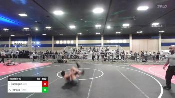 150 lbs Round Of 16 - Izak Barragan, Imperial vs Anthony Peraza, Team Thunder WC