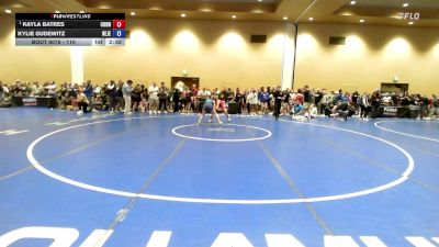 115 lbs Quarters - Kayla Batres, Connecticut vs Kylie Gudewitz, New Jersey