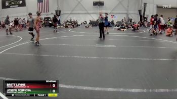 98 lbs Semis (4 Team) - Joseph Formosa, Pirates WC White vs Brett Levine, Savage Underworld