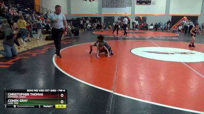 PW-6 lbs Cons. Semi - Cohen Gray, Lone Tree vs Christopher Thomas, Hammerin Hawks