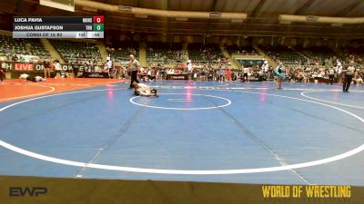 76 lbs Consi Of 16 #2 - Luca Pavia, Monster Garage vs Joshua Gustafson, Top Rank Hammers