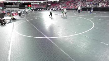 D1-126 lbs Cons. Round 1 - Dominic McGuire, Janesville Parker vs Patrick Skrundz, Burlington