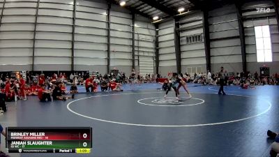 117 lbs Quarters - JANIAH SLAUGHTER, ISI WC vs Brinley Miller, Midwest Assasins Red