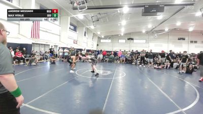 160 lbs Consi Of 4 - Andrew Messner, Wiggle Worms vs Max Vitale, University Hawks Wrestling Club - HS