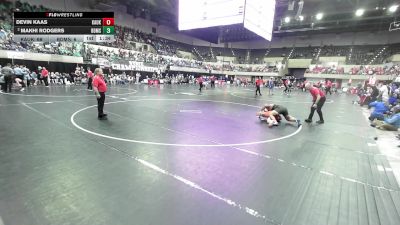 285 lbs Devin Kaas, Kaukauna vs Makhi Rodgers, Brown Deer/Mess./Shore.