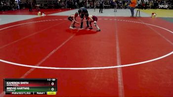 80 lbs 1st Place Match - Kameron Smith, Dover-Eyota vs Brevig Hartwig, Lakeville