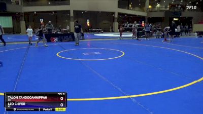 126 lbs Cons. Round 3 - Talon Tahdooahnippah, OK vs Leo Cisper, KS