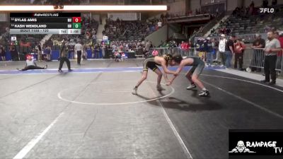 120 lbs Cons. Round 1 - Kash Wendland, Hays WC vs Sylas Amis, Mill Valley