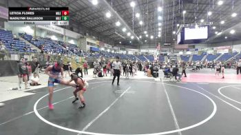 94 lbs Final - Leticia Flores, Mile High WC vs Madilynn Gallegos, Mile High WC