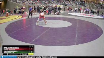 132 lbs Cons. Round 2 - Trevin Truesdell, Monroe High School vs Austin Wilhelm, Newberg Mat Club
