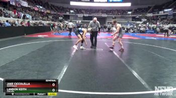 7A 138 lbs Semifinal - Landon Keith, Chelsea vs Jake Ciccolella, Huntsville