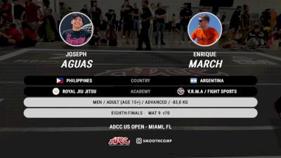 Joseph Aguas vs Enrique March 2025 ADCC Miami Open