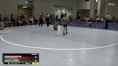 80+90 Round 2 - Chapman Burton, Assassins Wrestling vs Dakota Young, Piedmont Wrestling Club