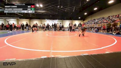 58 lbs Rr Rnd 2 - Hewitt Combs, Madill Takedown vs Orlando Hernandez, ARDMORE TAKEDOWN CLUB