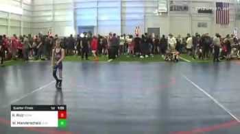 46 lbs Quarterfinal - Rocky Ruiz, Redwave vs Waylon Manderscheid, Legacy Elite WC