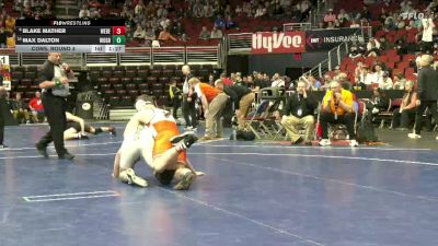 2A-175 lbs Cons. Round 4 - Blake Mather, West Delaware, Manchester vs Max Dalton, Woodward-Granger