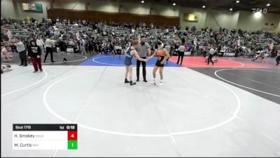 130 lbs Quarterfinal - Gage Pirtle, Elko WC vs Drake Mello, Durham Elite