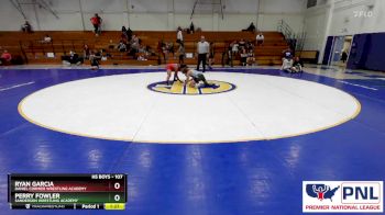 107 lbs Quarterfinal - Perry Fowler, Sanderson Wrestling Academy vs Ryan Garcia, Daniel Cormier Wrestling Academy