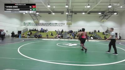 285 lbs Semifinal - Joseph Chavez, Rio Hondo vs Nyeem Jones, Palomar