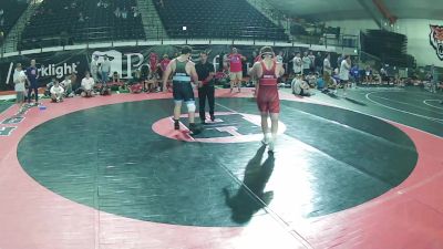 285 lbs Riley Haussler, New Mexico HS Boys vs Mitch Jucha, Idaho HS Boys 2