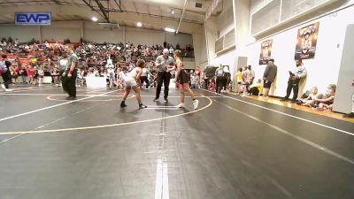 90 lbs Quarterfinal - Cannon Hughes, Verdigris Youth Wrestling vs Aron Brannon, Pitbull Wrestling Academy