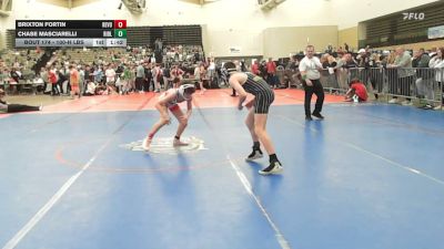 100-H lbs Quarterfinal - Brixton Fortin, Revolution Wrestling Club vs Chase Masciarelli, Ridley