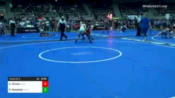 123 lbs Consolation - Annabell Chase, Hurricane vs Regan Rosseter, Nebraska Wrestling Academy