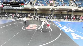132 lbs Cons. Round 3 - Cayden Park, Washington vs Enzo Basso, Lincolnway East