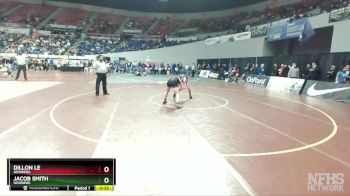 6A-138 lbs Cons. Round 5 - Jacob Smith, Newberg vs Dillon Le, Newberg