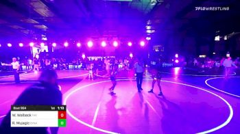 98 lbs Quarterfinal - Wyatt Walbeck, The Club vs Richard Mujagic, Dynasty WC