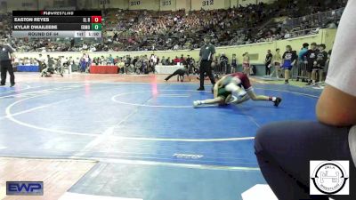 108 lbs Round Of 64 - Easton Reyes, El Reno vs Kylar Dwaileebe, Edmond Santa Fe