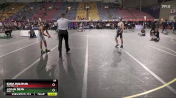 125 lbs Finals (2 Team) - Logan Dean, Ohio vs Koda Holeman, Cal Poly