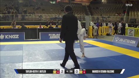 Marco H Stark-Falcone vs Taylor-Keith F. Butler 2025 Pan Jiu Jitsu IBJJF Championship