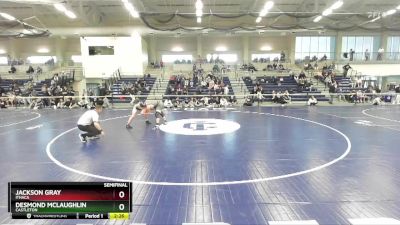 174 lbs Semifinal - Desmond McLaughlin, Castleton vs Jackson Gray, Ithaca