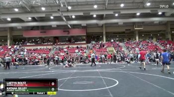 80 lbs Round 4 (6 Team) - Laetyn Boltz, Queens Of Mayhem vs Katana Gilley, Midwest Misfitz Pink