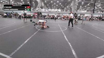 96 lbs Round 1 (10 Team) - JT Walker, Edge Wrestling vs Damien Hernandez, Kraken Black