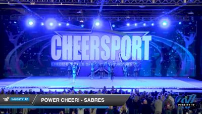 Power Cheer! - Sabres [2020 Senior XSmall 6 Division A Day 2] 2020 CHEERSPORT National Cheerleading Championship
