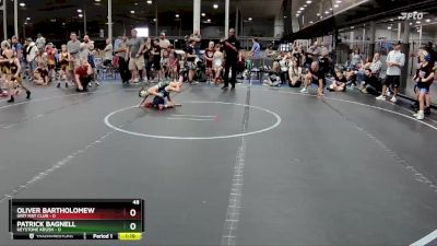 48 lbs Semis (4 Team) - Patrick Bagnell, Keystone Krush vs Oliver Bartholomew, Grit Mat Club