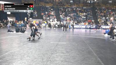 125 lbs Round Of 32 - Jj Peace, American vs Joe Hubbard, Bellarmine