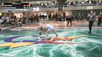 172 lbs Round 1 (4 Team) - Josh Heath, Unity, IL vs Nicolas Astacio, Marian Central Catholic, IL