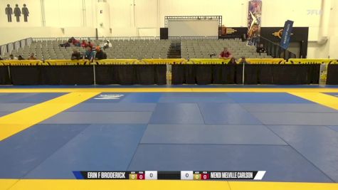 MENDI MELVILLE CARLSON vs Erin F Broderick 2024 World IBJJF Jiu-Jitsu No-Gi Championship