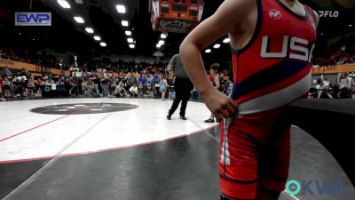 52 lbs Round Of 32 - Xander Cermak, Perry Wrestling Academy vs Jentzen Kraus, Woodward Youth Wrestling